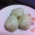 Morisco's cooksnap of when they made ひな祭り♬ようかんで簡単♪白玉あん団子.