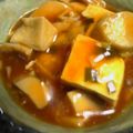 はっぴーはりぼ's cooksnap of when they made エリンギと豆腐のチリソース煮.