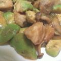 ☆nyako★'s cooksnap of when they made メカジキのソテー〜アボカド＆わさびソース.