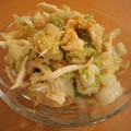 sayusaku70's cooksnap of when they made ルクエで作る、白菜と鶏のナムル風.