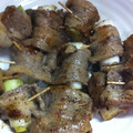 キム☆ケェコ's cooksnap of when they made 長ネギの牛肉巻き串焼き.