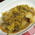 こもりんあここ's cooksnap of when they made オイスターソース風味の麻婆白菜.