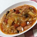 こもりんあここ's cooksnap of when they made 入れて煮るだけ！簡単白菜スープ♪.