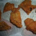 Marley's cooksnap of when they made 余った鶏皮で、皮チップス～～.