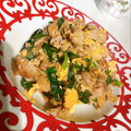 クックW5UP70☆'s cooksnap of when they made 豚肉とにらとたまごの中華風炒め.