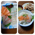 よちりん's cooksnap of when they made 我が家のカサマシ大作戦のネギトロ丼♪.