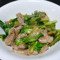月見男子's cooksnap of when they made 時短！豚バラ肉と青梗菜の炒め.