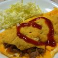 mmameco's cooksnap of when they made 我が家の挽き肉入りオムレツ♪.