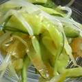 若鬼嫁あきちゃん's cooksnap of when they made もやしときゅうりとクラゲの韓国風酢の物.