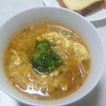 たまお＠チョコ好き's cooksnap of when they made 簡単♫ もやしの卵とじ✿カレースープ.