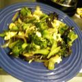 White-Plumeria's cooksnap of when they made ブロッコリーと卵の中華炒め.