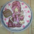 りんねこHAPPY's cooksnap of when they made ハートキャッチプリキュアケーキ(^_^).