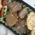 ＊ｈａｎａｃａｆｅ＊'s cooksnap of when they made 弁当に♪めんつゆｄｅ蒟蒻の胡麻がらめ.