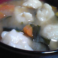 jiroroko's cooksnap of when they made 豆腐ですいとん！簡単・失敗なし＾＾.