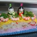 ひかげ's cooksnap of when they made ☆ひなまつり！ちらし寿司deケーキ☆.