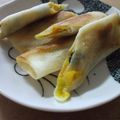 蒼空ねこ's cooksnap of when they made かぼちゃチーズはるまき.