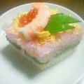 みみりん♪♪'s cooksnap of when they made 菱餅のようなデコ寿司.