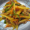 うっちゃん093's cooksnap of when they made さつま芋のきんぴら.