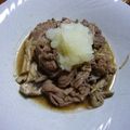 ブルーポピィ's cooksnap of when they made 牛肉の舞茸おろし.