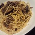 サトモユリア's cooksnap of when they made 茄子と舞茸のバルサミコソースのパスタ☆.