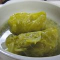 じゅんりんれい's cooksnap of when they made 我が家の☆スープロールキャベツ☆.