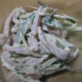 mammkhn's cooksnap of when they made ハムときゅうりのサラダ.