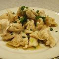 ＭＩＫＩＲＵＮＲＵＮ's cooksnap of when they made 茹でるだけ★鶏皮のポン酢和え.