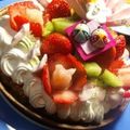 れもに's cooksnap of when they made ひな祭りケーキ✿春爛漫！佐保姫の苺パイ✿.