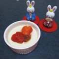 たのすけどの's cooksnap of when they made 苺ソースで☆ピンクのレアチーズケーキ.