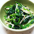 うめもどき's cooksnap of when they made しめじとほうれん草のバター炒め.