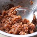 Risoa 51's cooksnap of when they made 万能♪梅かつお♪梅肉.
