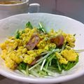 ponsyuke♪'s cooksnap of when they made 水菜の洋風サラダ.