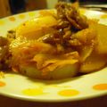 Ｋazu's cooksnap of when they made 大根と豚バラのキムチ煮.