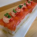 あんみつ☆'s cooksnap of when they made ちらし寿司ケーキ.