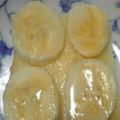 †文耶†'s cooksnap of when they made マーガリン＆バナナ＆練乳トロ甘トースト♡.