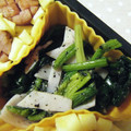 3姉妹ちゃんママ's cooksnap of when they made ★☆ほうれん草とハムのゴマ和え☆★.