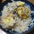 みえ's cooksnap of when they made 秋の香りのホクホク栗ご飯.