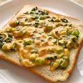 melonty's cooksnap of when they made オイスターマヨ★ねぎねぎトースト.