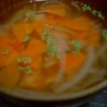 ユキチ子's cooksnap of when they made たまねぎとにんじんのコンソメスープ☆.