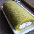 みぃちゃん1210's cooksnap of when they made ♡黒豆抹茶ロールケーキ♡.