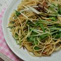 たぬきち55's cooksnap of when they made 水菜×じゃこの和風ぱすた.