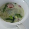 miyuking22's cooksnap of when they made 聖護院大根とほうれん草の豆乳スープ.