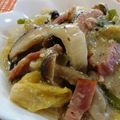 mmameco's cooksnap of when they made ＊白菜ときのこのクリーム煮＊.