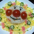 ayumi73's cooksnap of when they made ひな祭りに☆アンパンマンのちらし寿司.