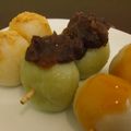 gyozagirl's cooksnap of when they made 豆腐白玉♪みたらし団子.