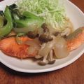マリ★'s cooksnap of when they made ＊すぐ出来！サーモンムニエル照り焼き風＊.
