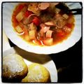noriko_hatta's cooksnap of when they made ☆ころころマスタードスープ☆.