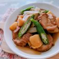 umi☆neco's cooksnap of when they made お麩とじゃがいもの煮物.