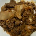 boofoochee's cooksnap of when they made 焼肉のタレで♪ 牛肉キムチ炒め.