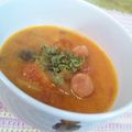 watyami's cooksnap of when they made ♫ミルク仕立てღミネストローネ♫.